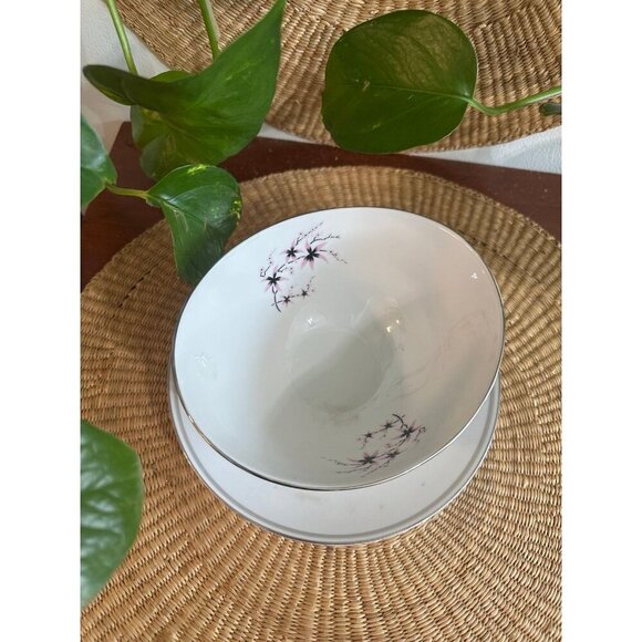 Narumi Fine China Bowl with Plate – “Sarah” Pattern 5175 - Picture 2 of 9